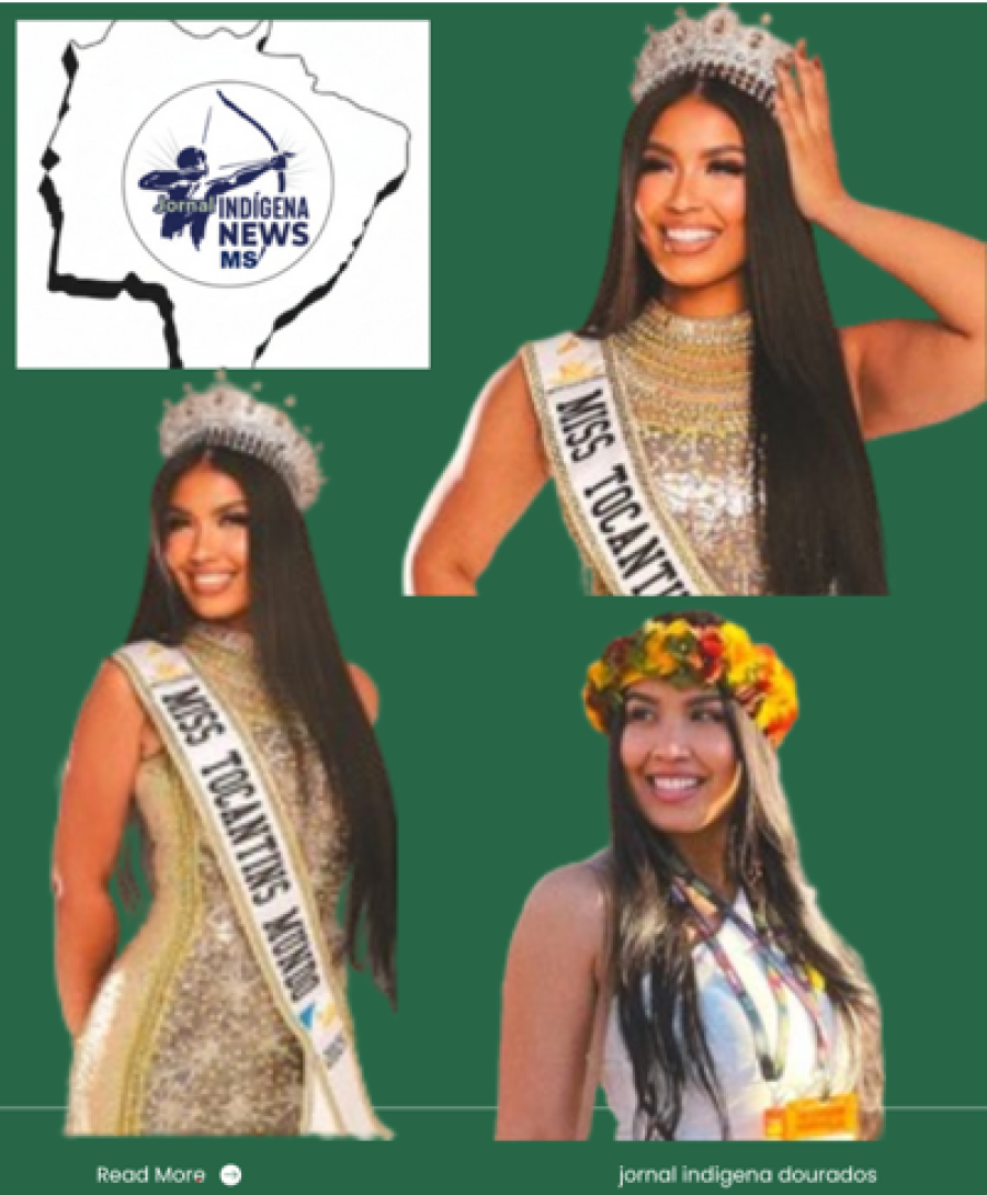 Primeira Miss Karajá do Tocantins leva a beleza indígena e a luta dos povos originários ao Miss Brasil Mundo 2026