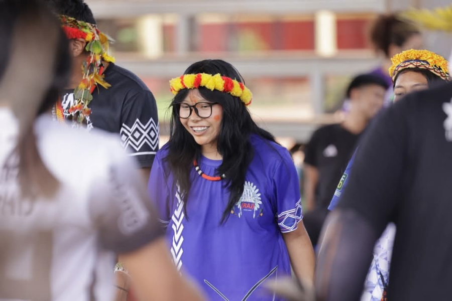 Juventude Guarani Kaiowá da RAJ fortalece unidade indígena na 9ª Assembleia do Povo Terena
